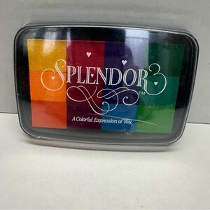 Splendor Pigment Ink Pad Blossom #10 Circus RARE Sealed